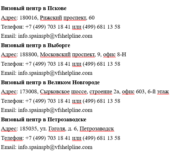 Получение испанской шенгенской визы