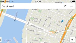 функция под названием «OK Maps