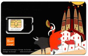 туристическая сим-карта Orange