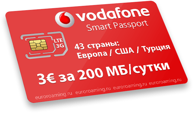 Водафон смарт пасспорт
