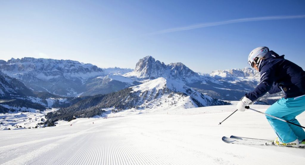 горные лыжи в италии