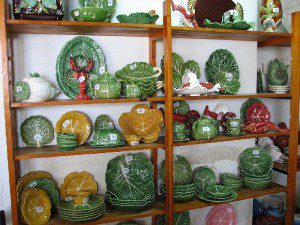 потругалия керамика капустный лист