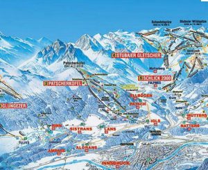 схема горнолыжных трасс австрии
