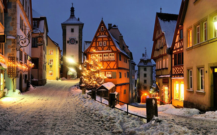 Новогодние праздники в Германии