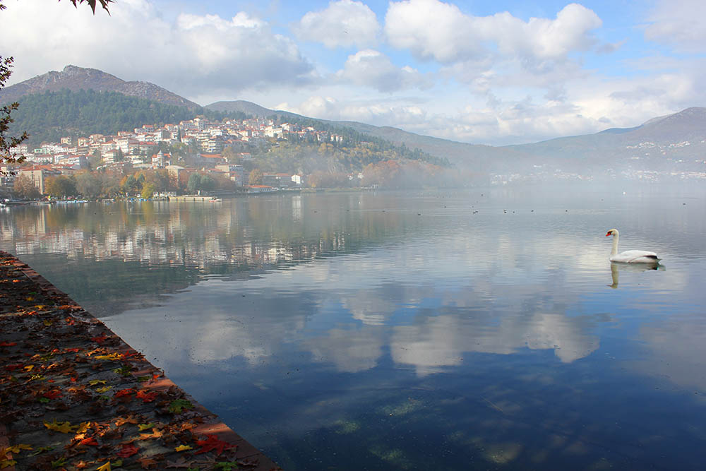 Греция Lake Orestiada