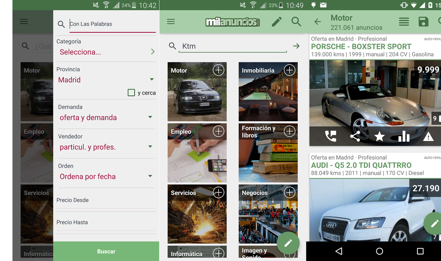 milanuncios в Испанию