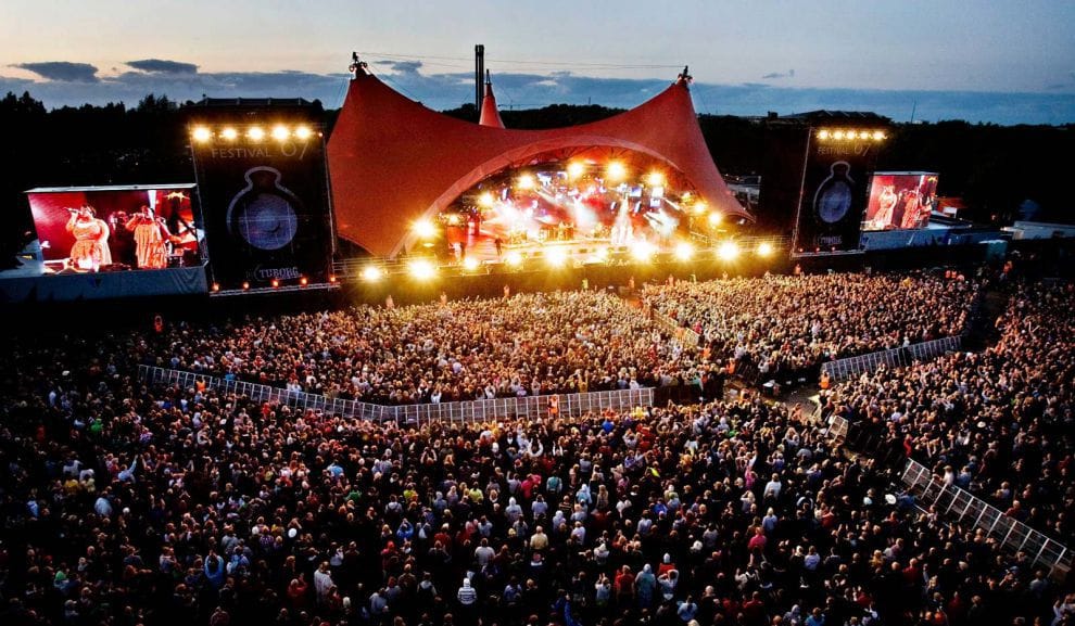 roskilde, музыкальные фестивали Европы