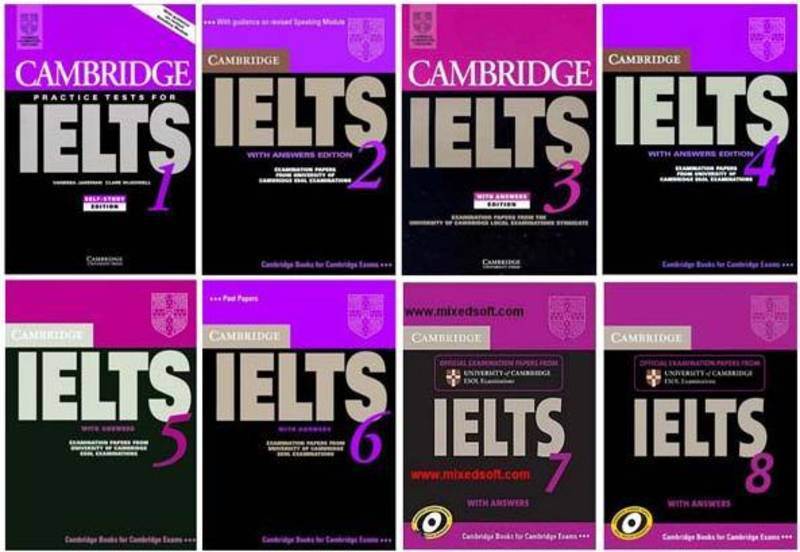  Учебные пособия «Cambridge IELTS Практические тесты 1-9»