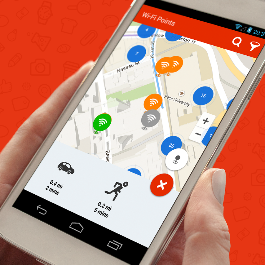 WiFi Map Семь полезных приложений для автобусного тура