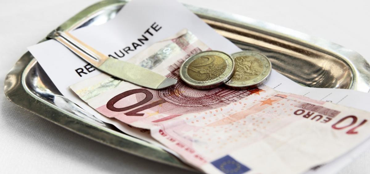 Чаевые в Италии