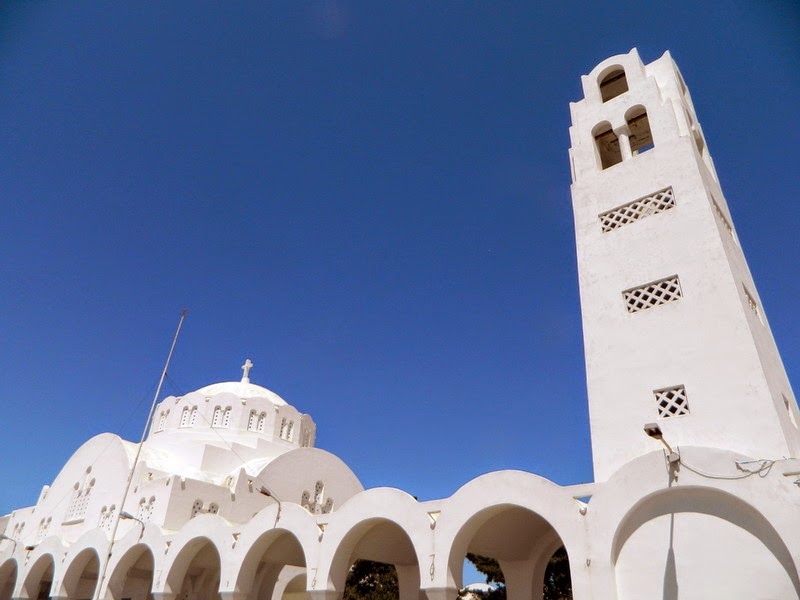 собор богоматери санторини