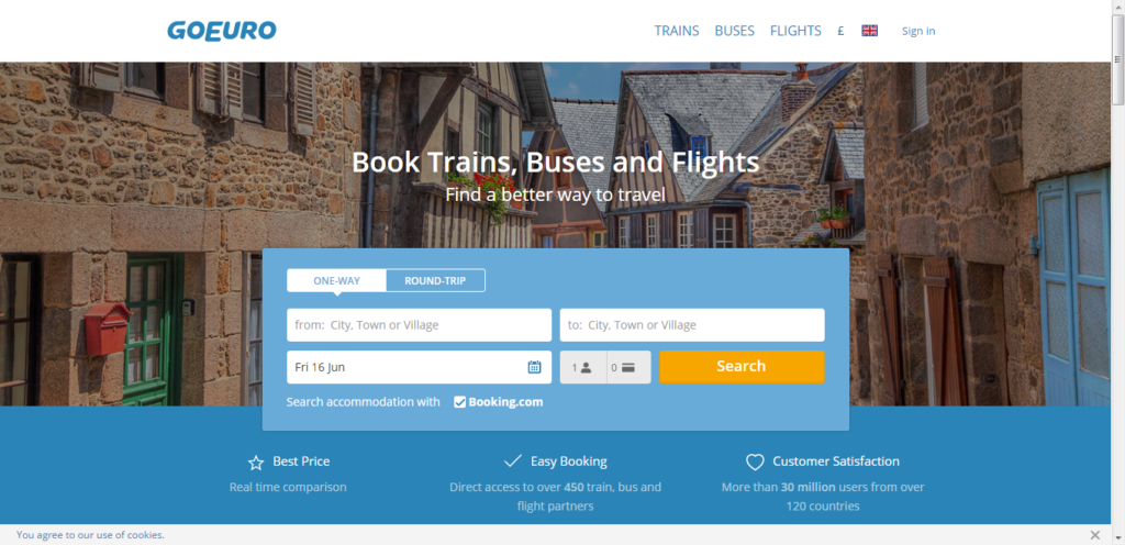 GoEuro, Колесим по Европе на автобусах