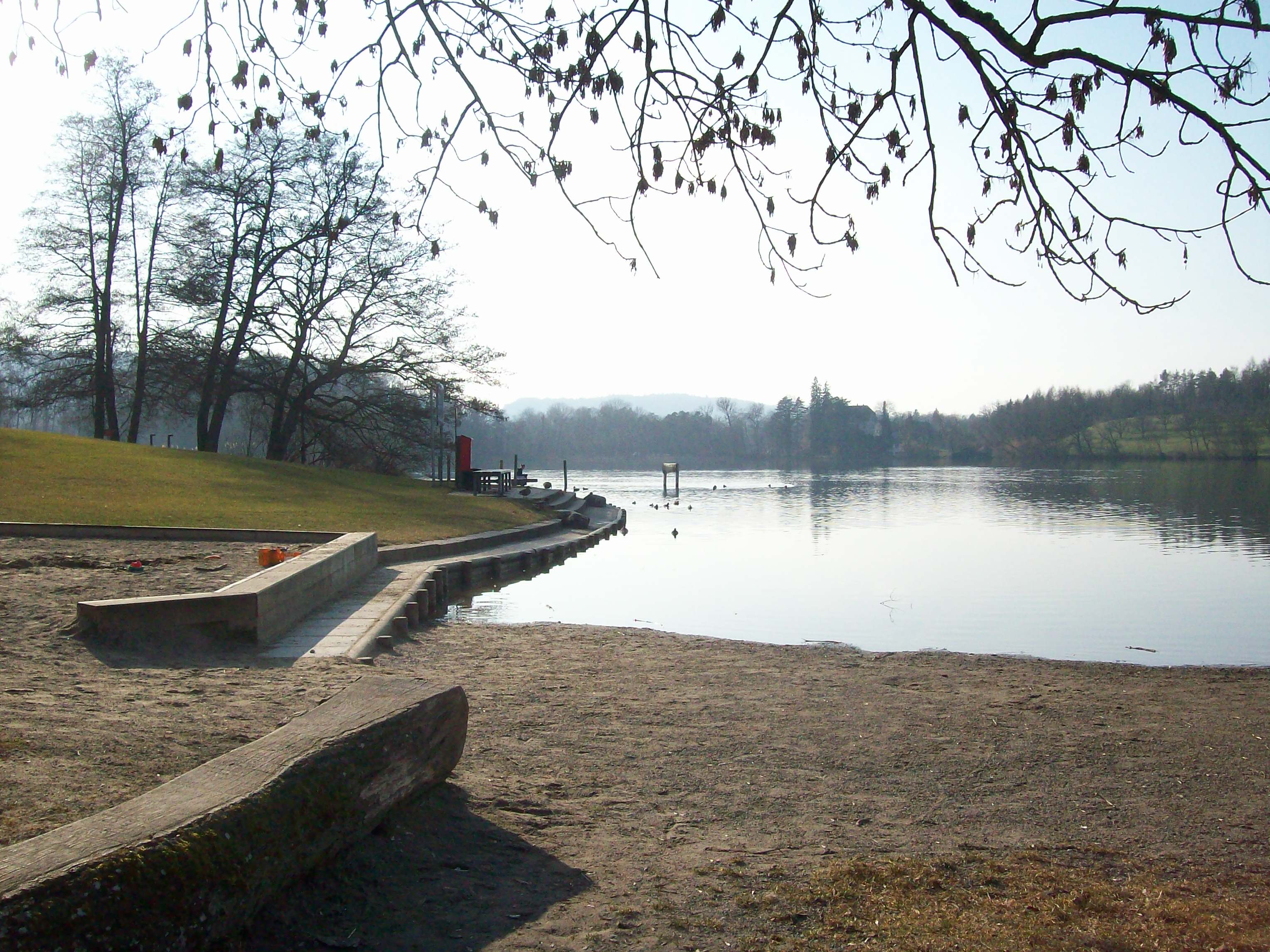 Seebad Katzensee, Выходные в Швейцарии с мужем