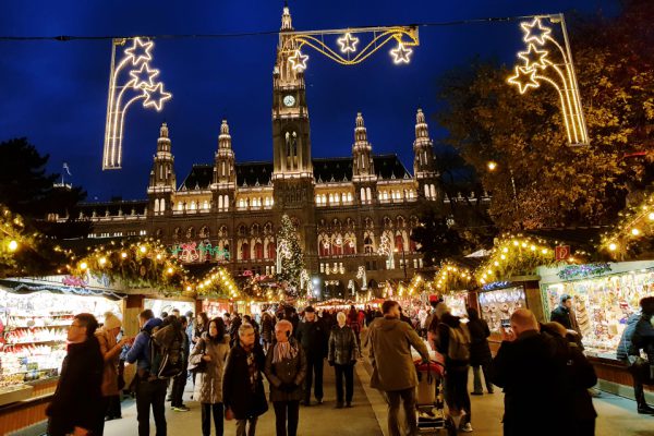 Романтический отдых в декабре с любимым в Вене
