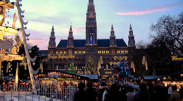 Новый год в Австрии (Вена) и отзыв о тарифе «Мегафона»