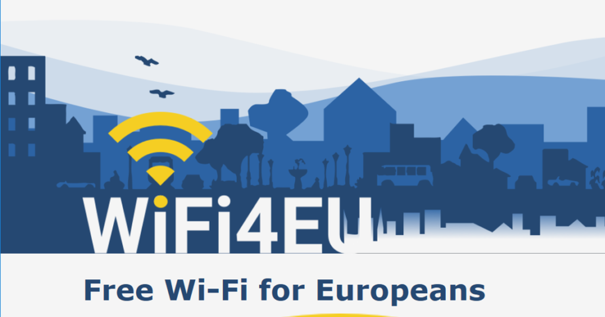 Проект WiFi4EU проект «Единая сеть для Европы»