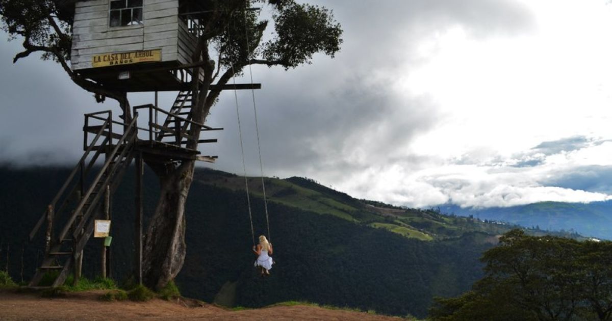 качели «на краю света»