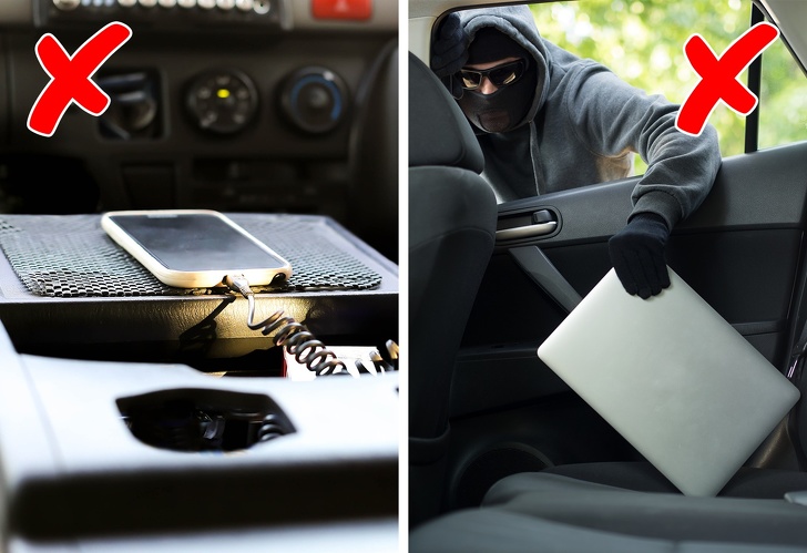 Обычные вещи, которые небезопасно оставлять в салоне авто 2