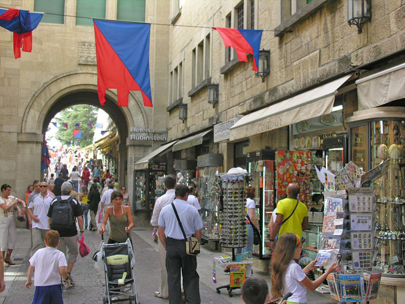 Сан-Марино туристы