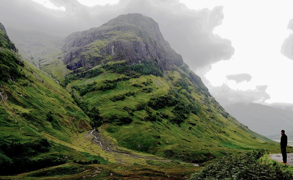 Шотландия Легальный кемпинг в дикой природе