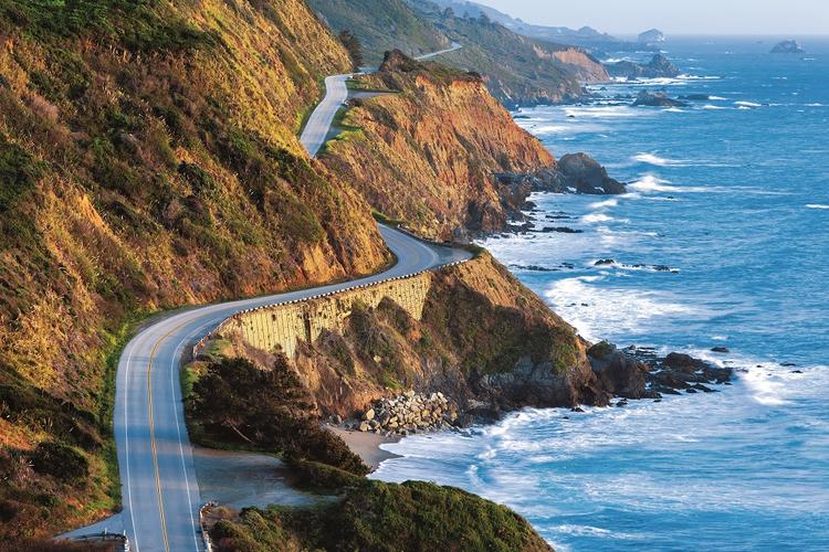 Достопримечательности Big Sur Pacific Coast Highway