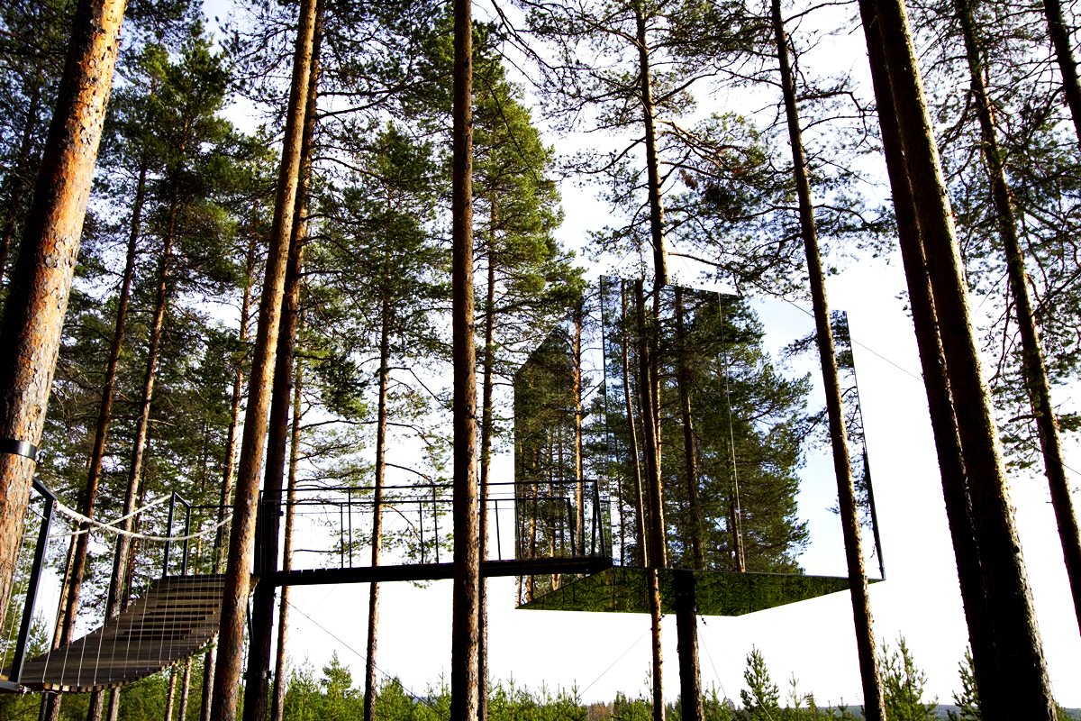 ШВЕЦИЯ - ОТЕЛЬ НА ДЕРЕВЬЯХ