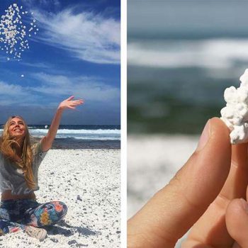 В Европе есть попкорн пляж!