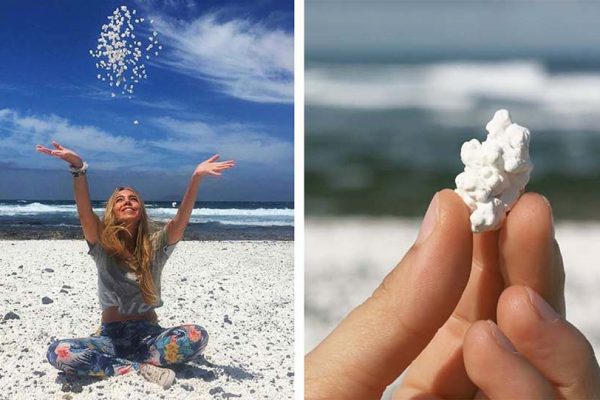 В Европе есть попкорн пляж!
