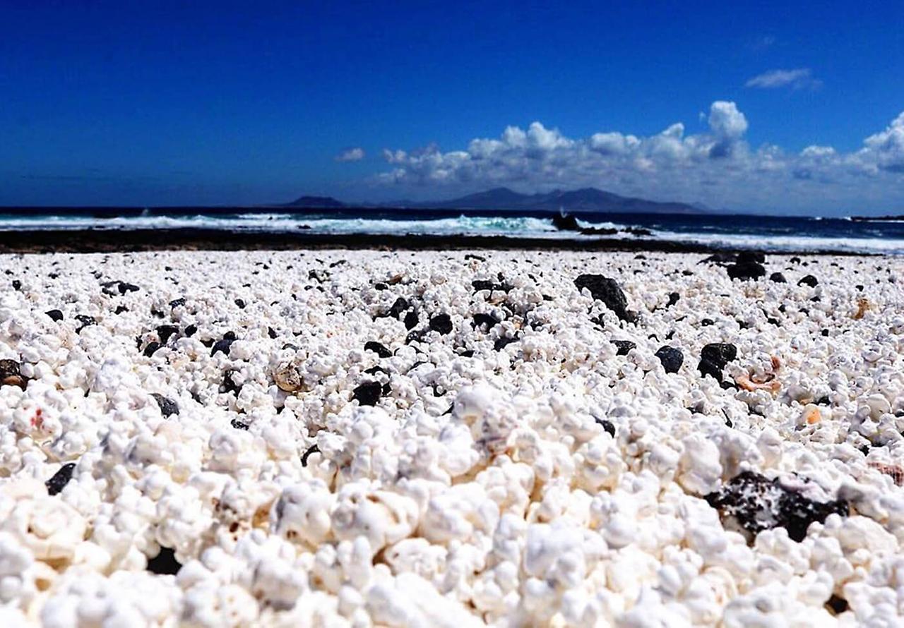 В Европе есть попкорн пляж! 1