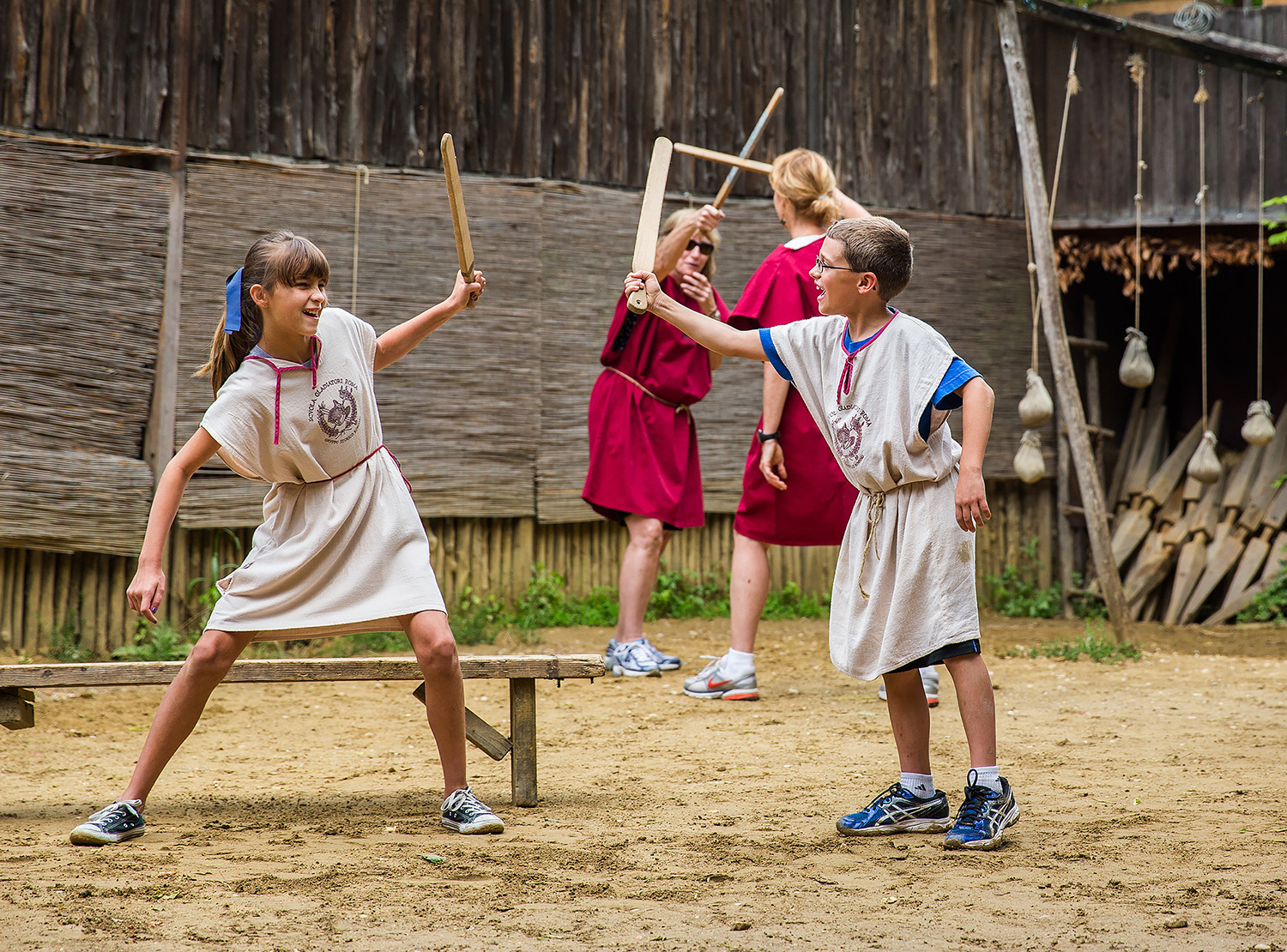 Школа гладиаторов в Риме