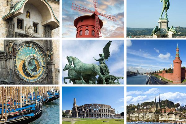 Туристическая поездка по нескольким странам