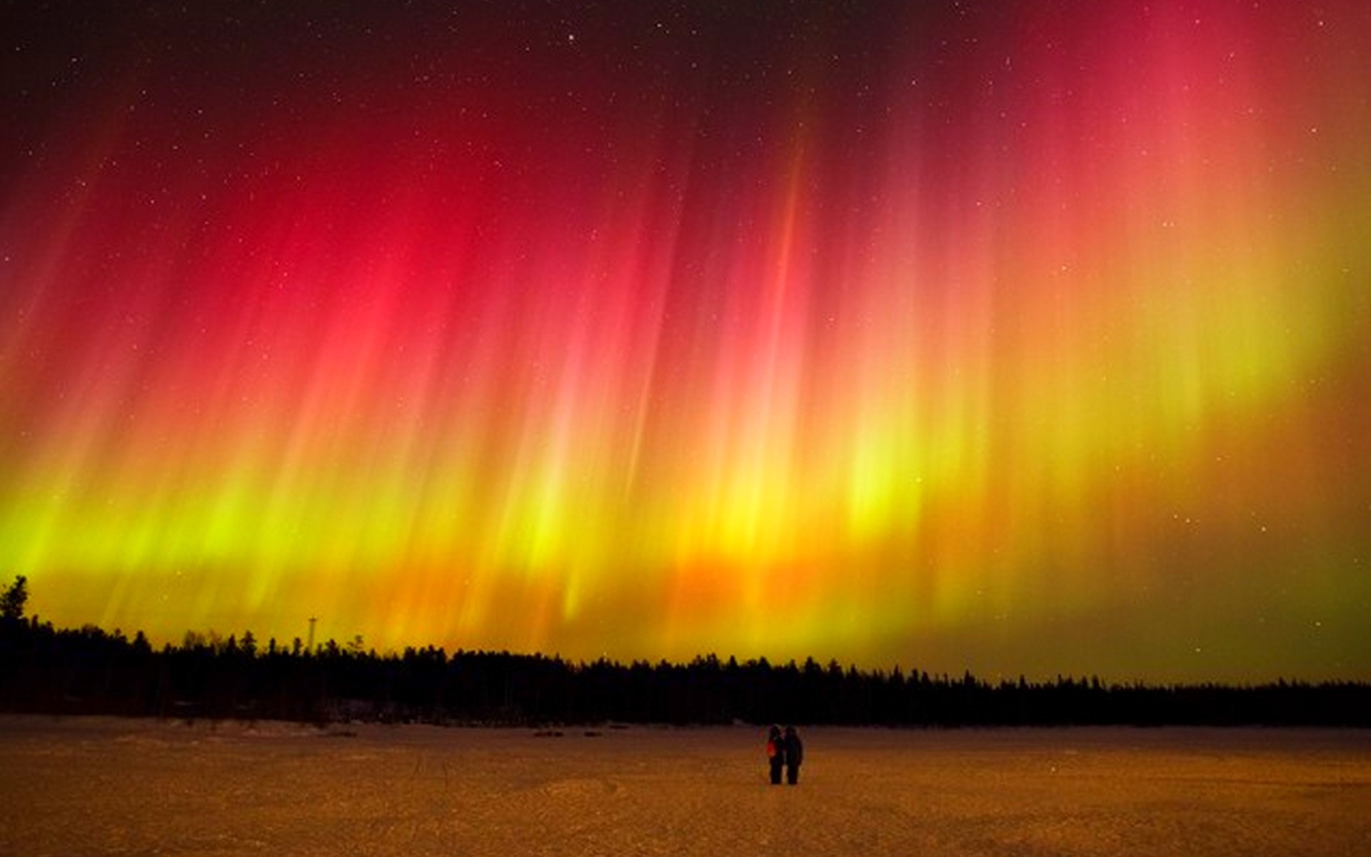 созерцать северное сияние?