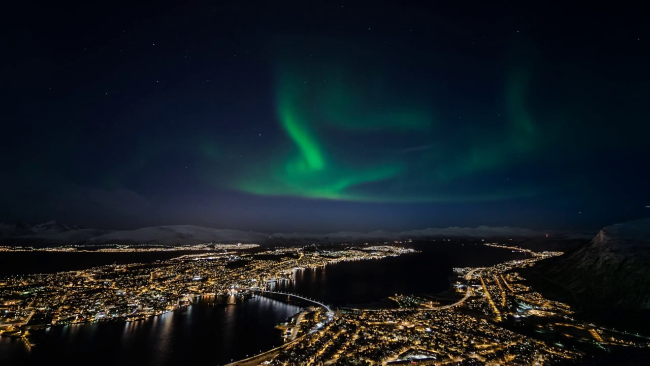 Норвегия сияние